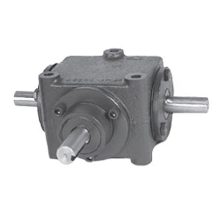 Hub City Speed Reducer, Right Angle, 1:1 Ratio, Shaft Input Type M3 1/1 A B ST